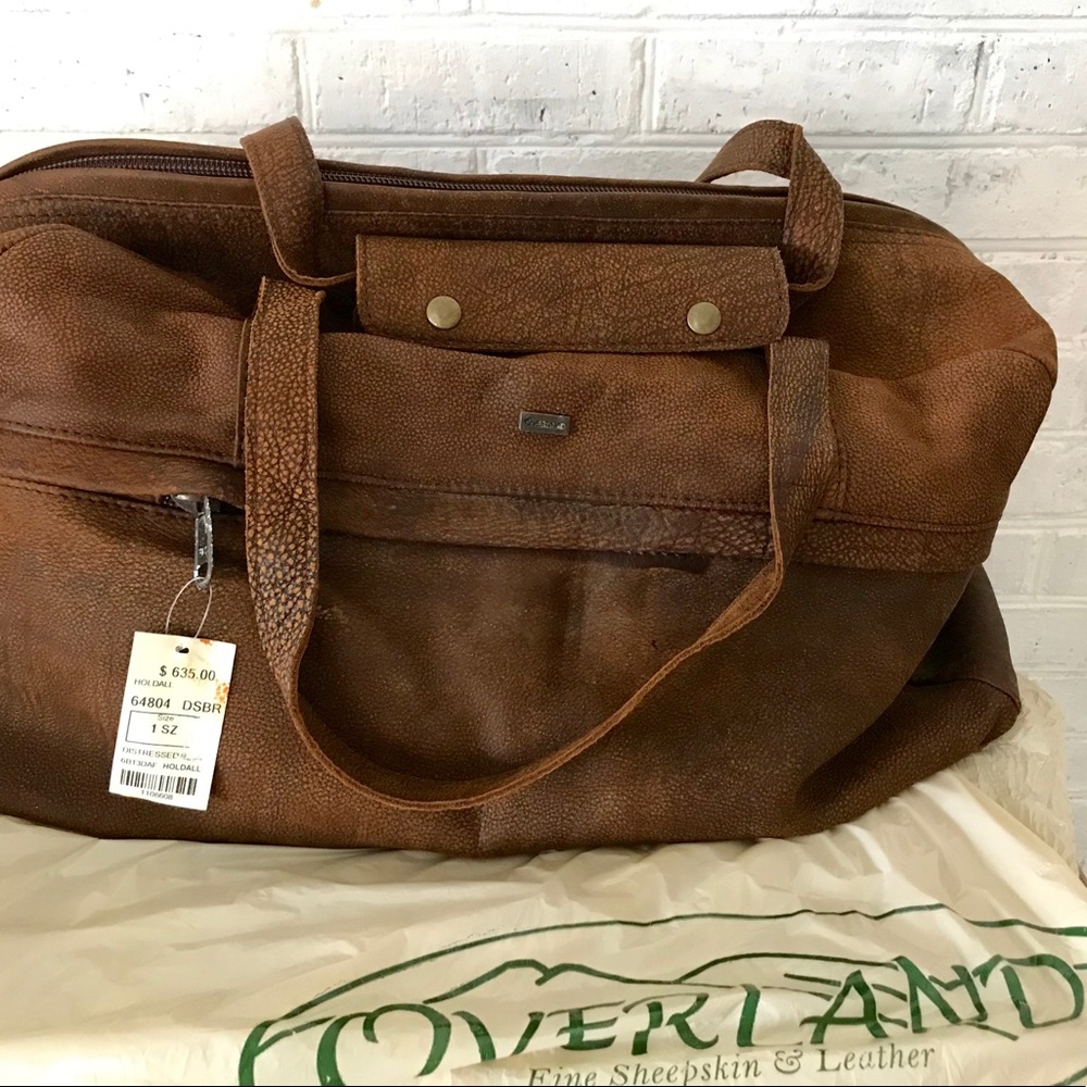 South African Bovine Leather Duffel Bag